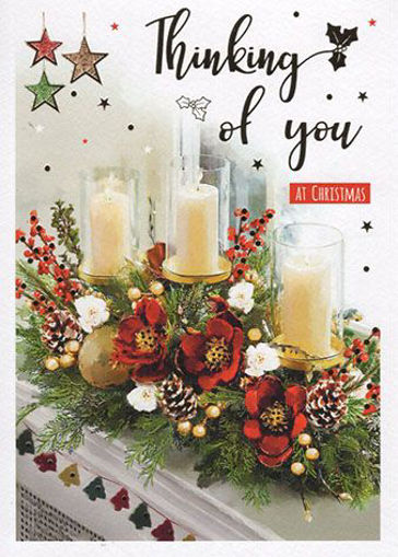 Picture of THINKING OF YOU CHRISTMAS CARD